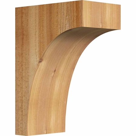Ekena Millwork Huntington Rough Sawn Corbel, Western Red Cedar, 6"W x 10"D x 14"H COR06X10X14HUN00RWR